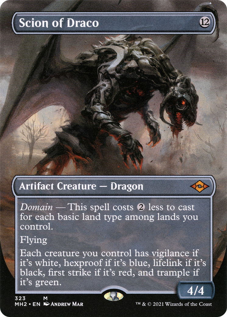 Scion of Draco [Extended Art Foil] #323