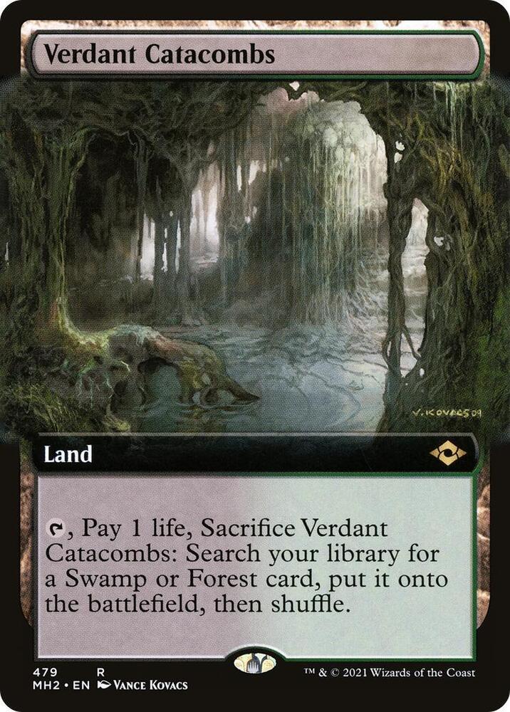 Verdant Catacombs [Extended Art Foil] #479