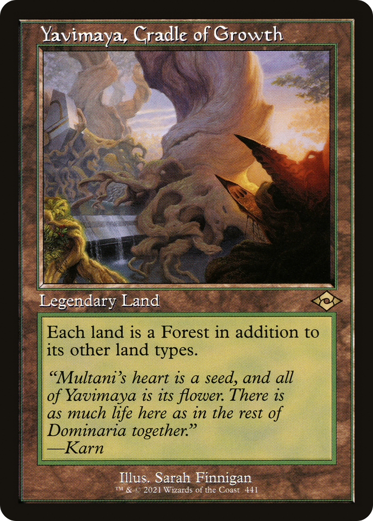 Yavimaya, Cradle Of Growth [Retro Frame] #441