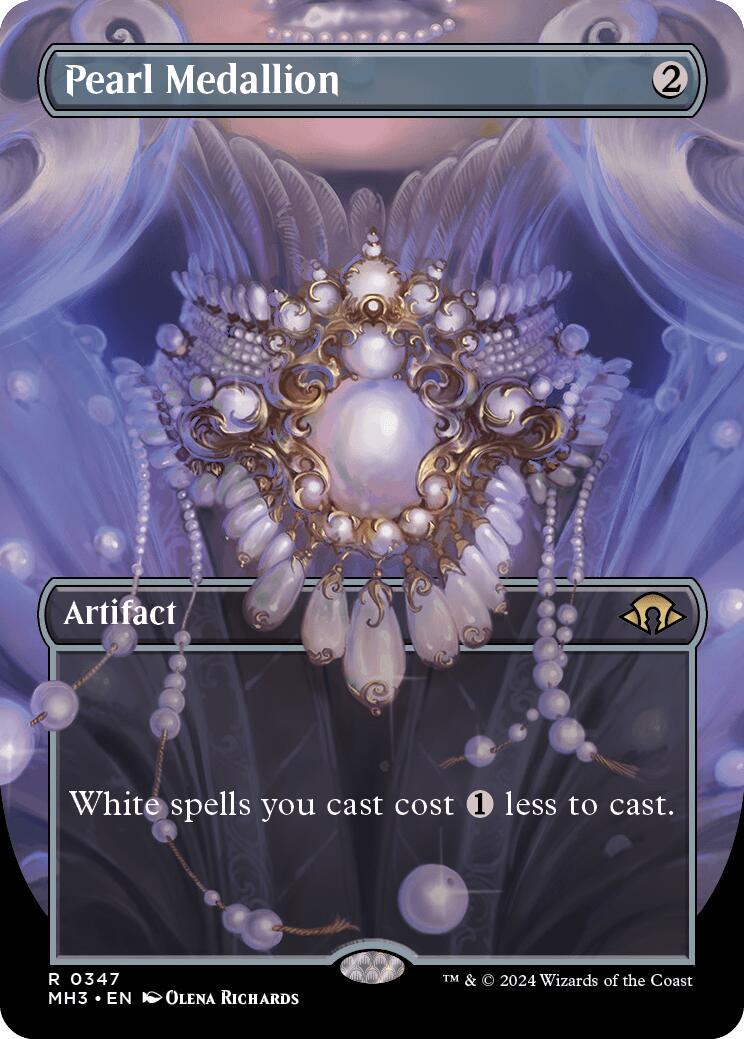 Pearl Medallion [Borderless Foil] #347