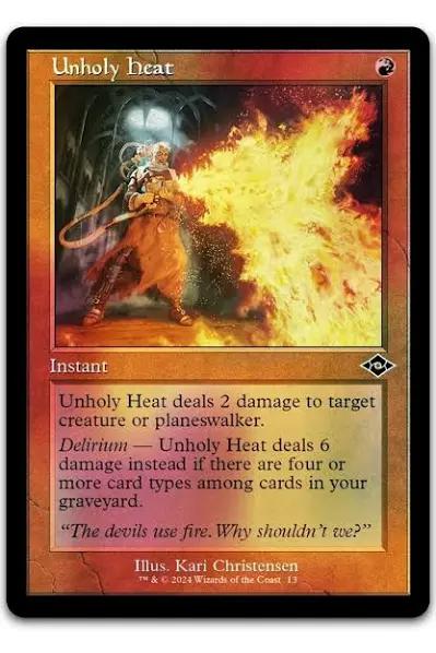 Unholy Heat [Foil] #13
