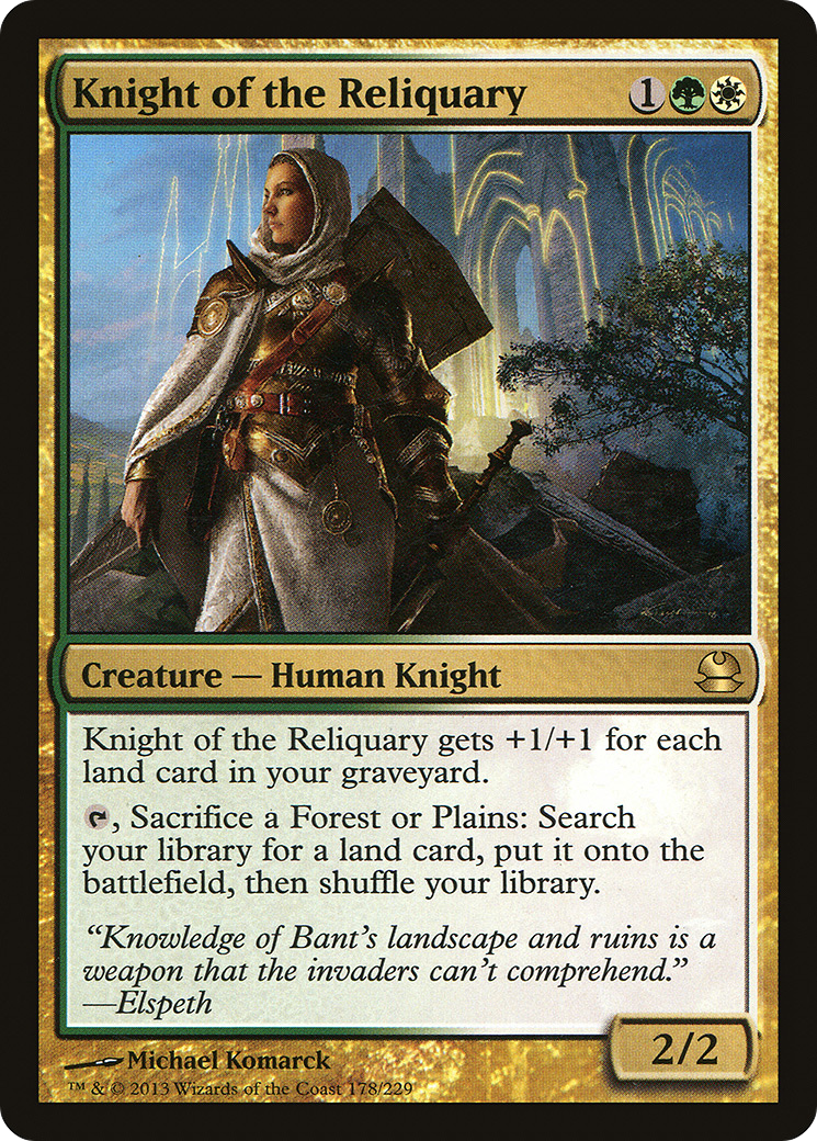 Knight of the Reliquary [Foil]