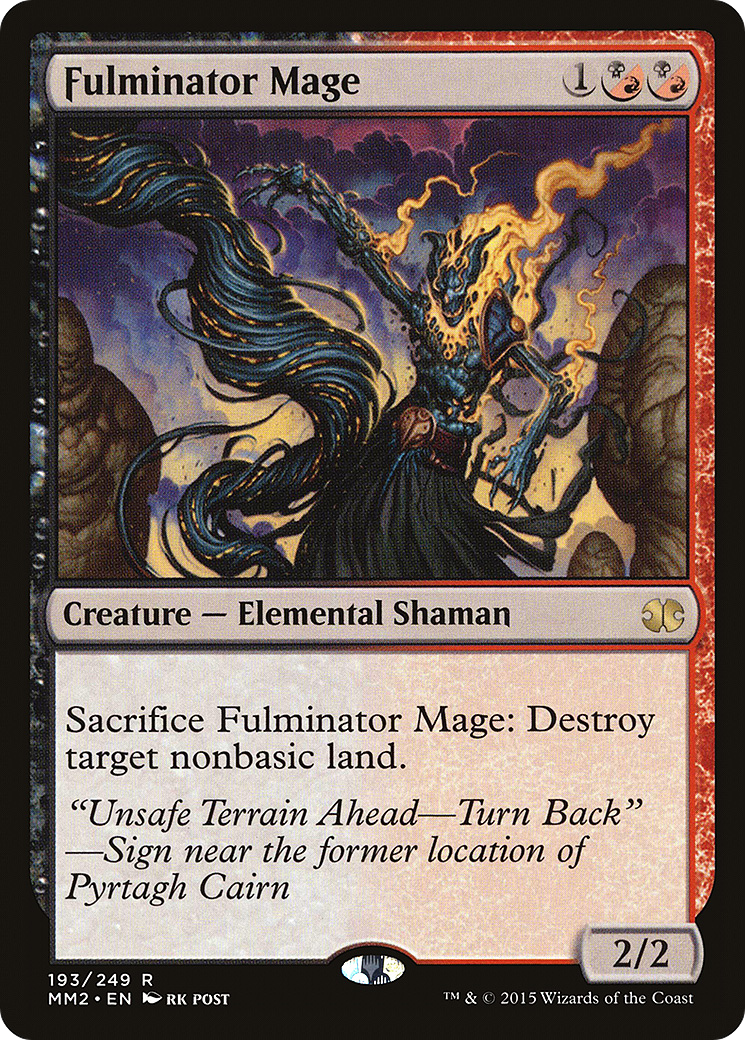 Fulminator Mage [Foil]