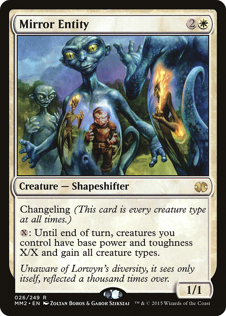 Mirror Entity [Foil] #26