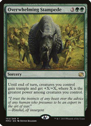 Overwhelming Stampede [Foil]