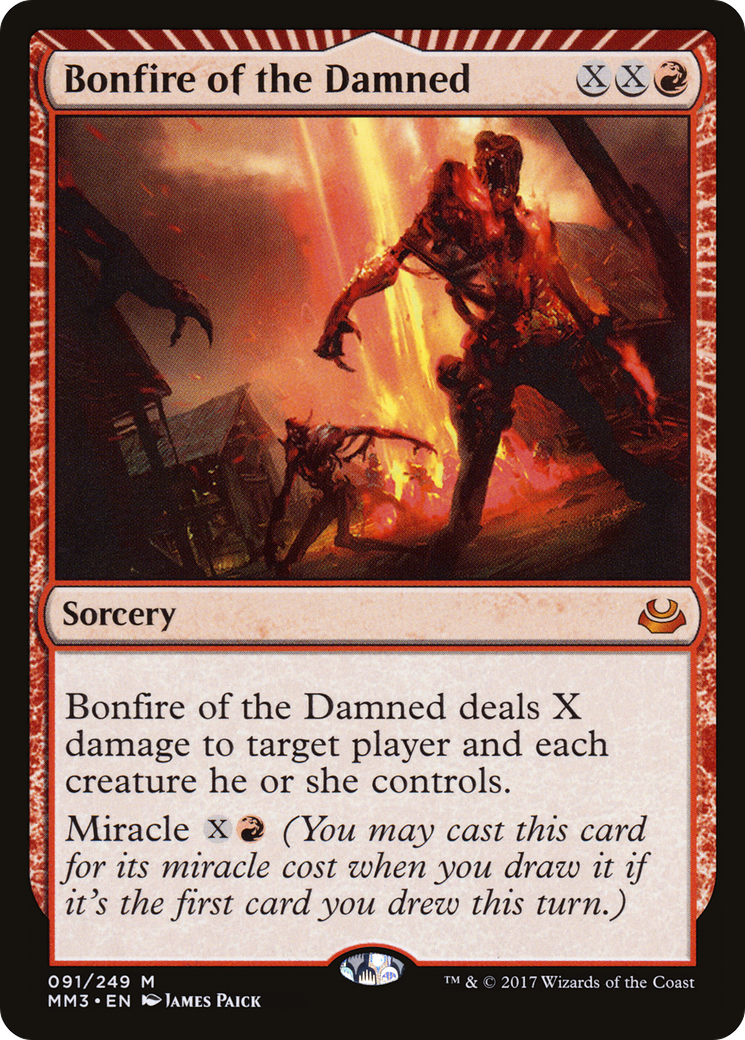 Bonfire of the Damned [Foil]