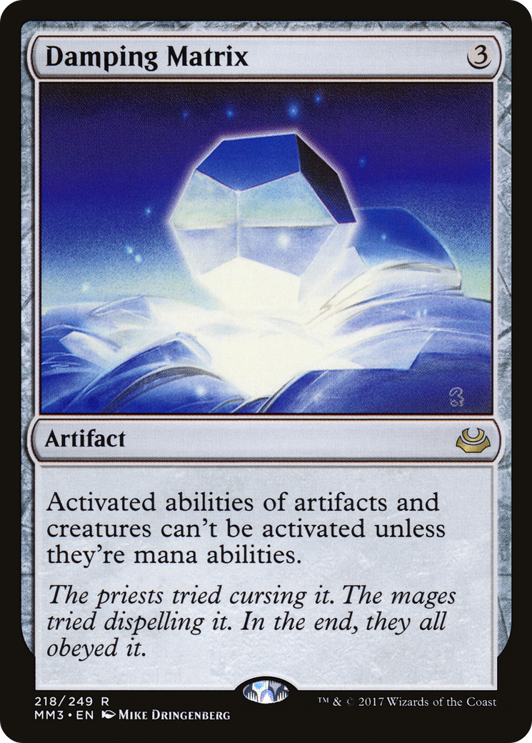 Damping Matrix [Foil]