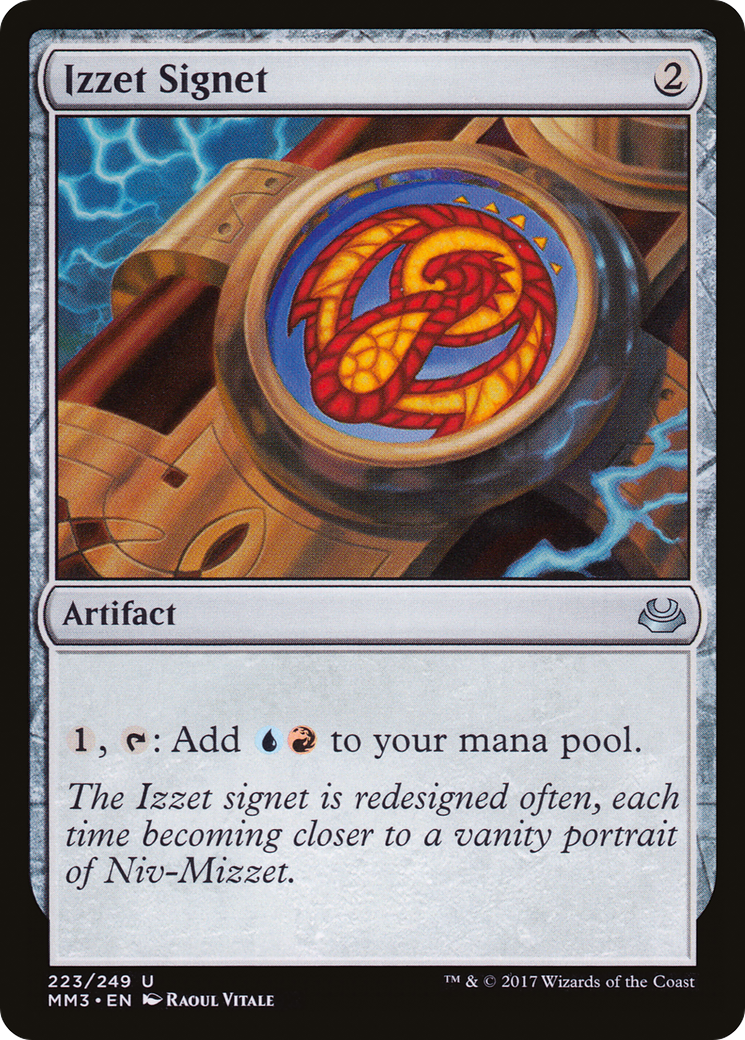 Izzet Signet [Foil]