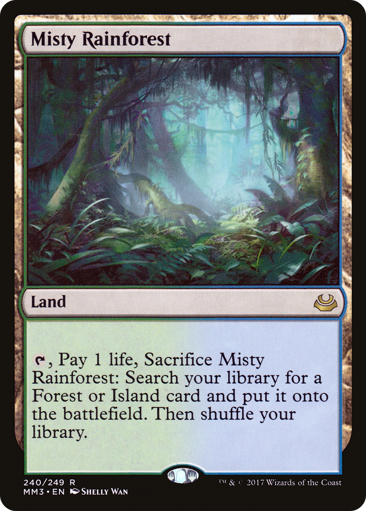 Misty Rainforest [Foil]