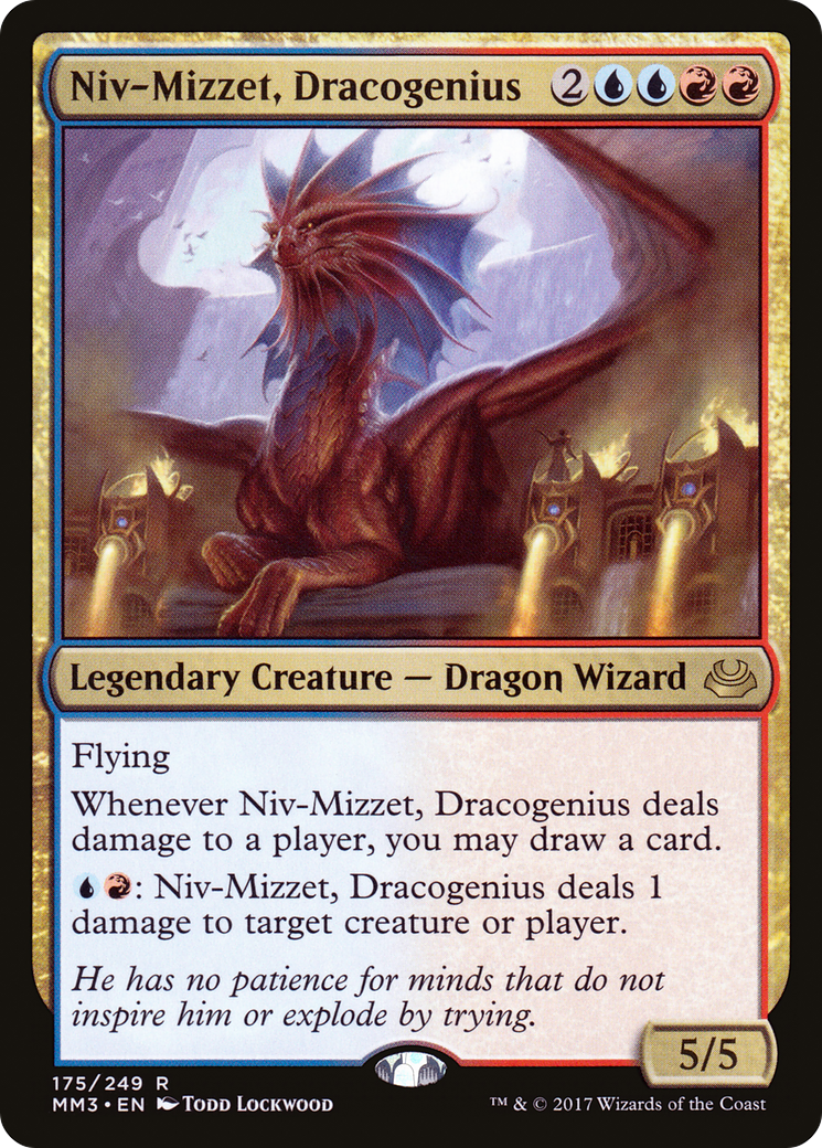 Niv-Mizzet, Dracogenius [Foil]