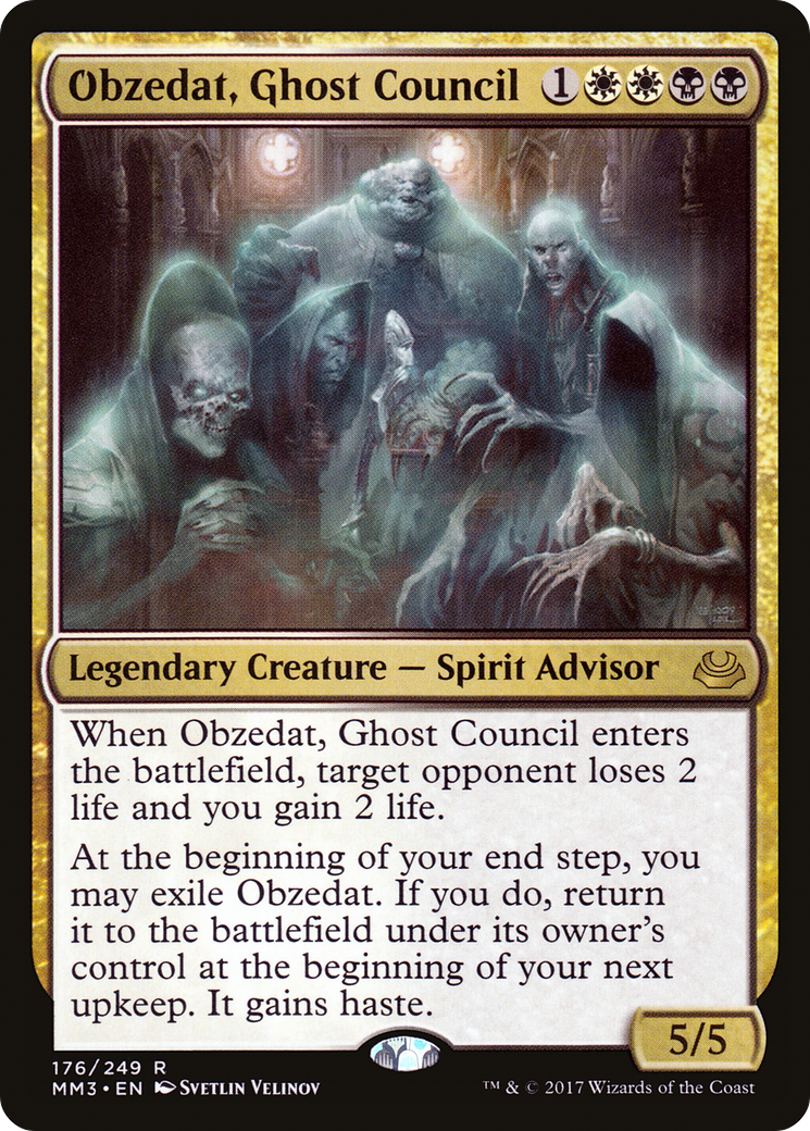 Obzedat, Ghost Council [Foil]