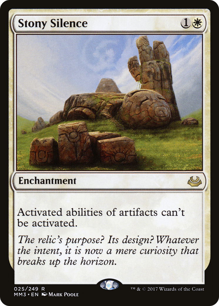 Stony Silence [Foil] #25