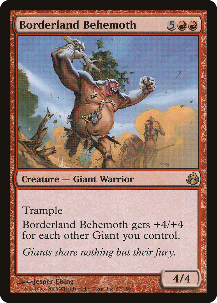 Borderland Behemoth [Foil]