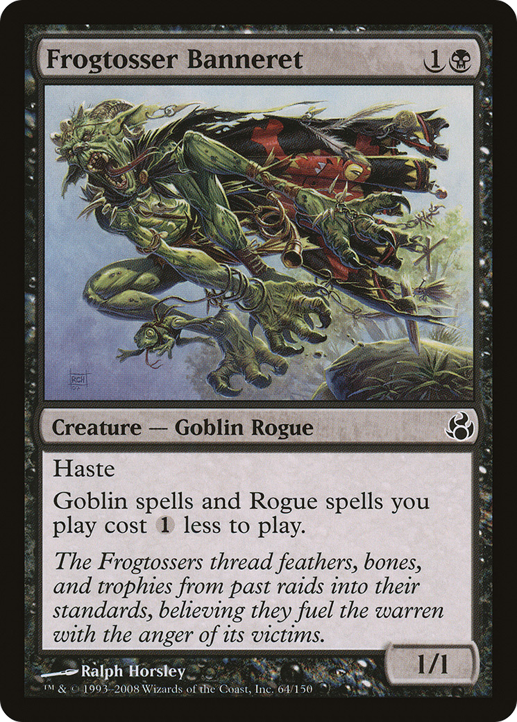 Frogtosser Banneret [Foil]
