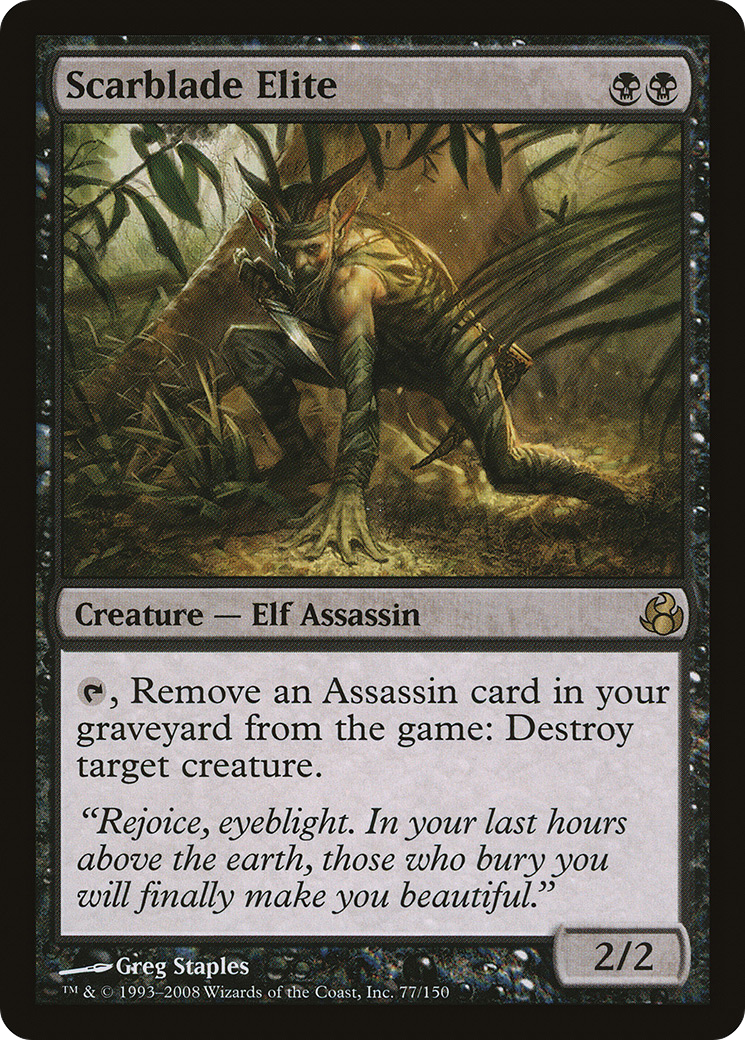 Scarblade Elite [Foil] #77