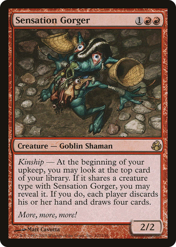 Sensation Gorger [Foil] #102
