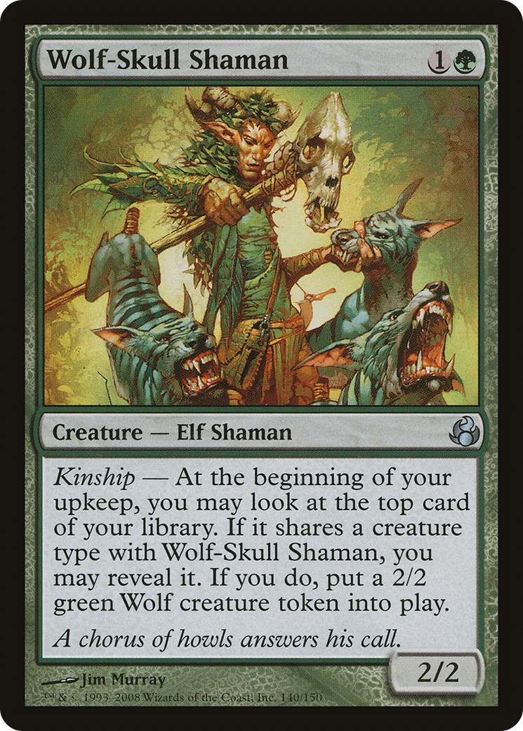 Wolf-Skull Shaman [Foil] #140