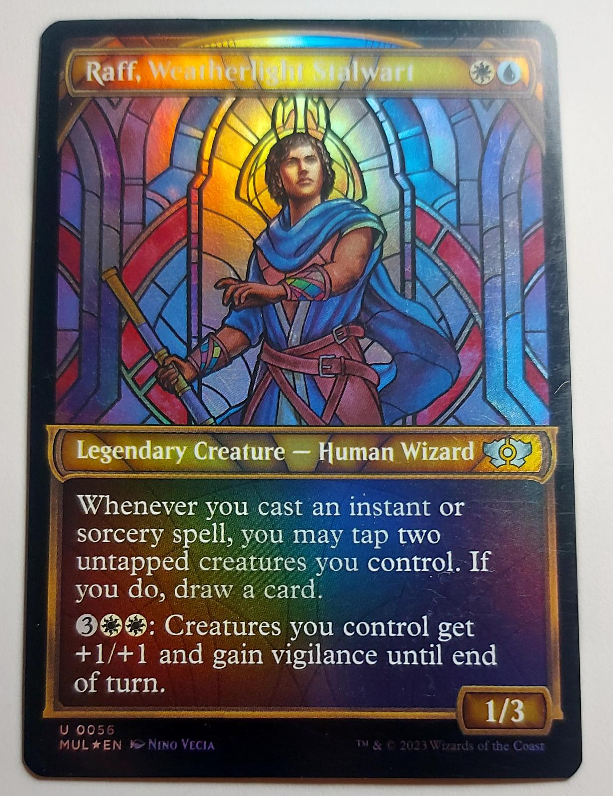 Raff, Weatherlight Stalwart [Foil] #56