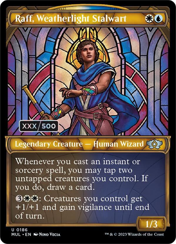 Raff, Weatherlight Stalwart [Serialized] #186