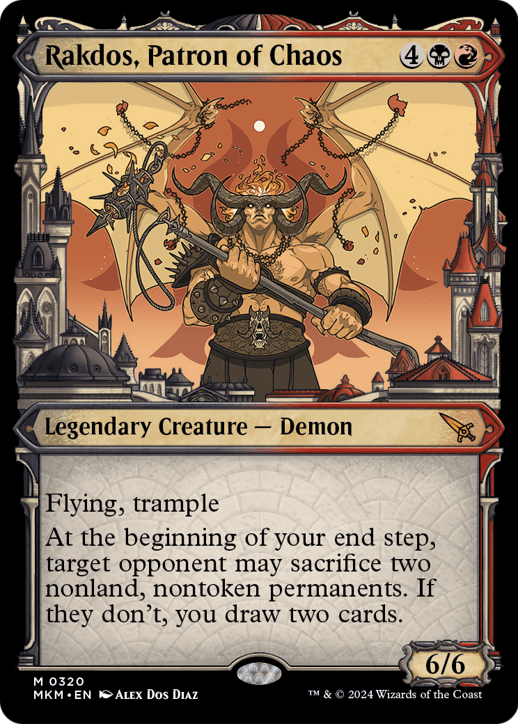 Rakdos, Patron Of Chaos [Serialized] #320