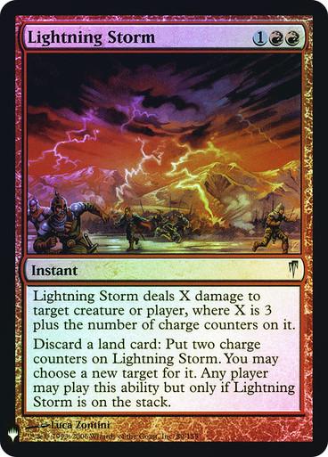 Lightning Storm [Foil] #89