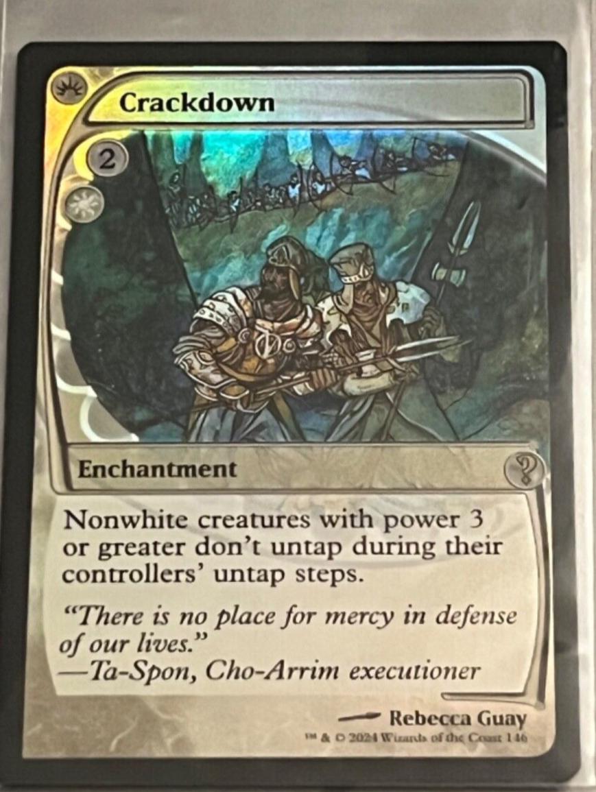 Crackdown [Foil] #146
