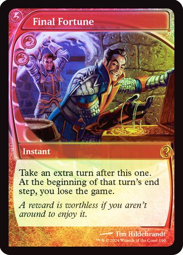Final Fortune [Foil] #190