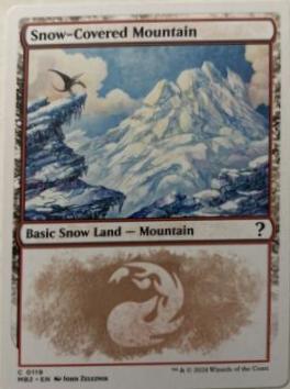 Snow-Covered Mountain #119
