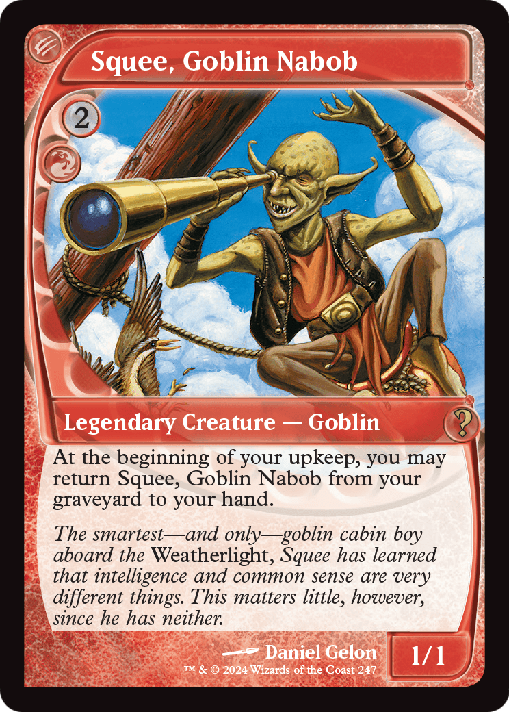 Squee, Goblin Nabob #247