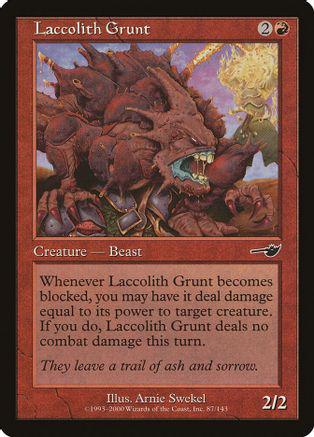 Laccolith Grunt [Foil]