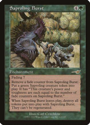 Saproling Burst [Foil]