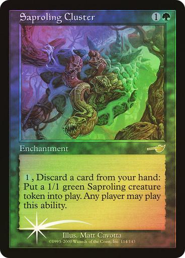 Saproling Cluster [Foil] #114