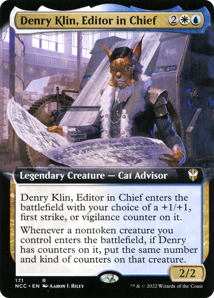 Denry Klin, Editor in Chief [Extended Art] #171