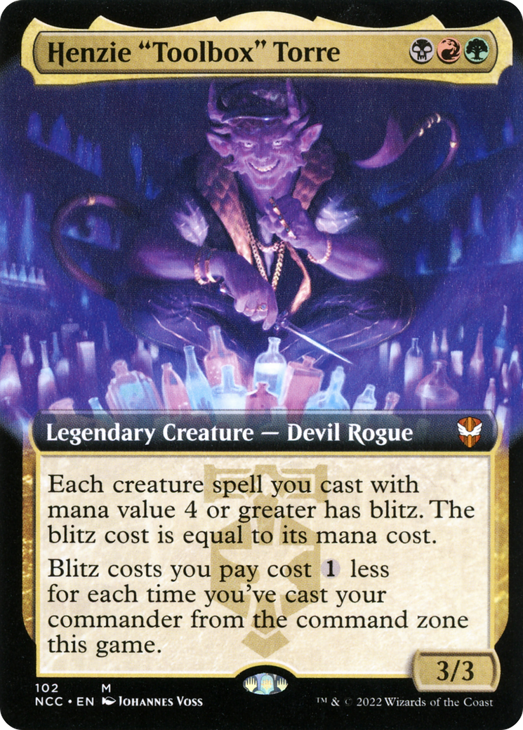 Henzie 'Toolbox' Torre [Extended Art] #102