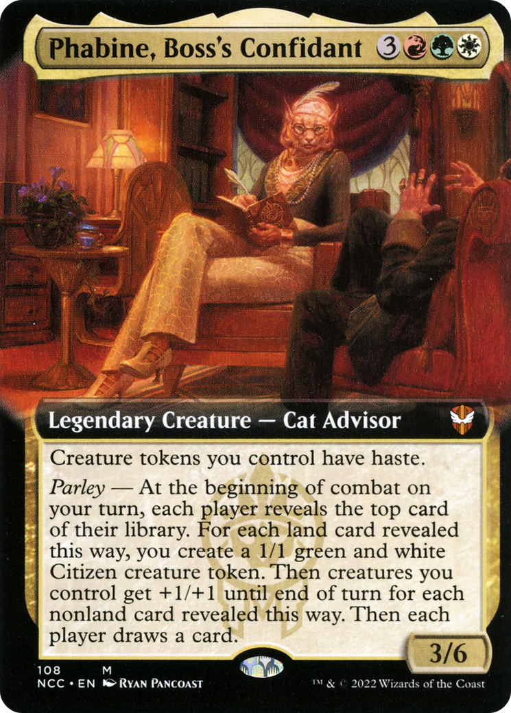 Phabine, Boss's Confidant [Extended Art] #108
