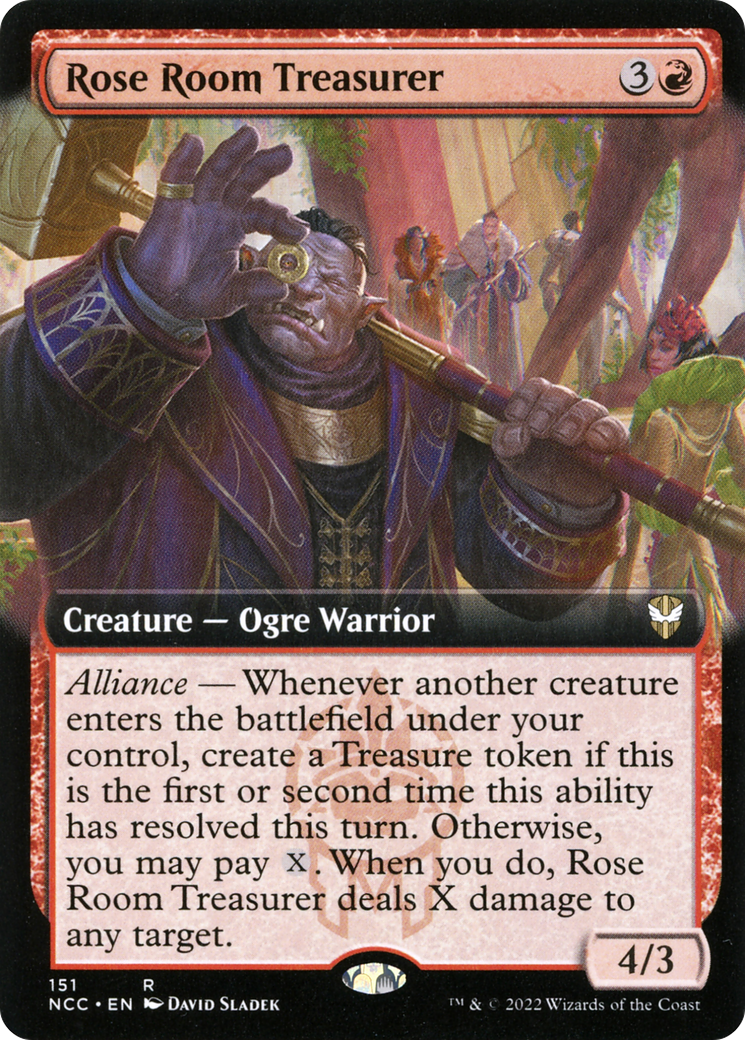 Rose Room Treasurer [Extended Art] #151