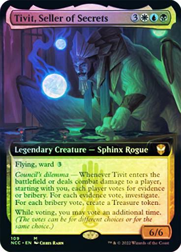 Tivit, Seller of Secrets [Extended Art Foil] #109