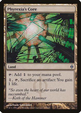 Phyrexia's Core [Foil]