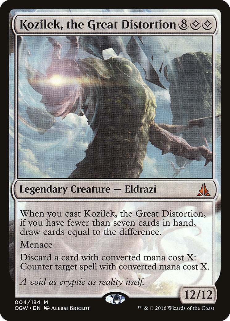 Kozilek, The Great Distortion [Prerelease] #4