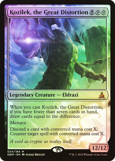 Kozilek, the Great Distortion [Foil] #4