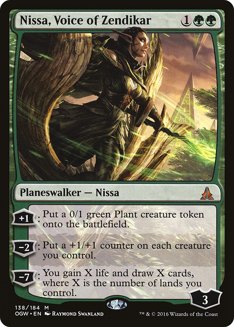 Nissa, Voice of Zendikar [Foil]