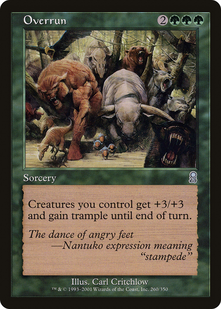 Overrun [Foil] #260