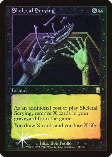 Skeletal Scrying [Foil] #161