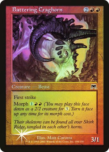 Battering Craghorn [Foil]