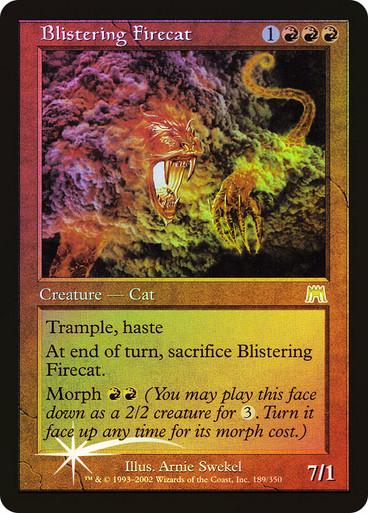 Blistering Firecat [Foil]