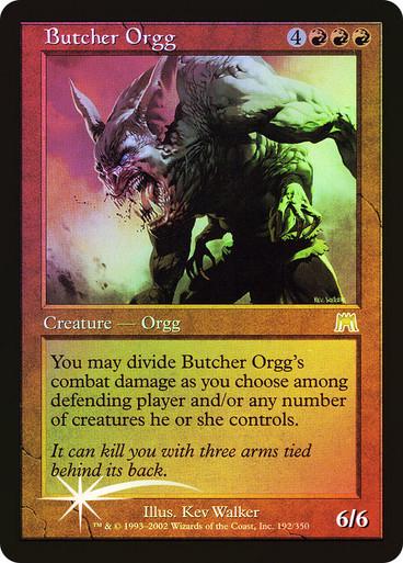 Butcher Orgg [Foil]