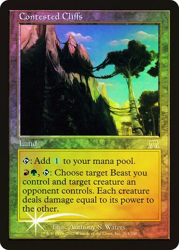 Contested Cliffs [Foil]