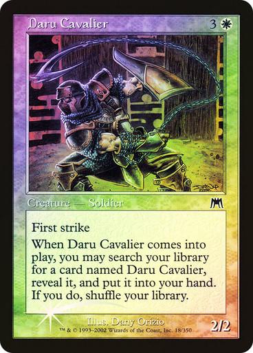 Daru Cavalier [Foil]
