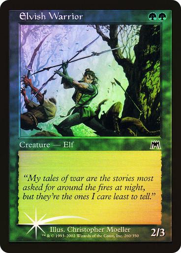 Elvish Warrior [Foil]