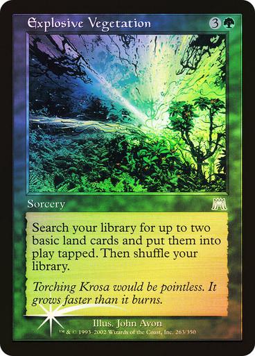 Explosive Vegetation [Foil]